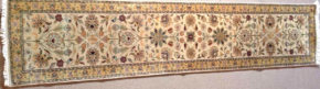 Persian Design Runner Indian White Yellow 2-6x11-10