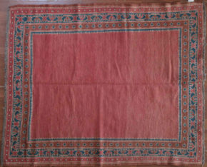 Kilim, Sumac, Uzbek (4' 8" x 5' 9")