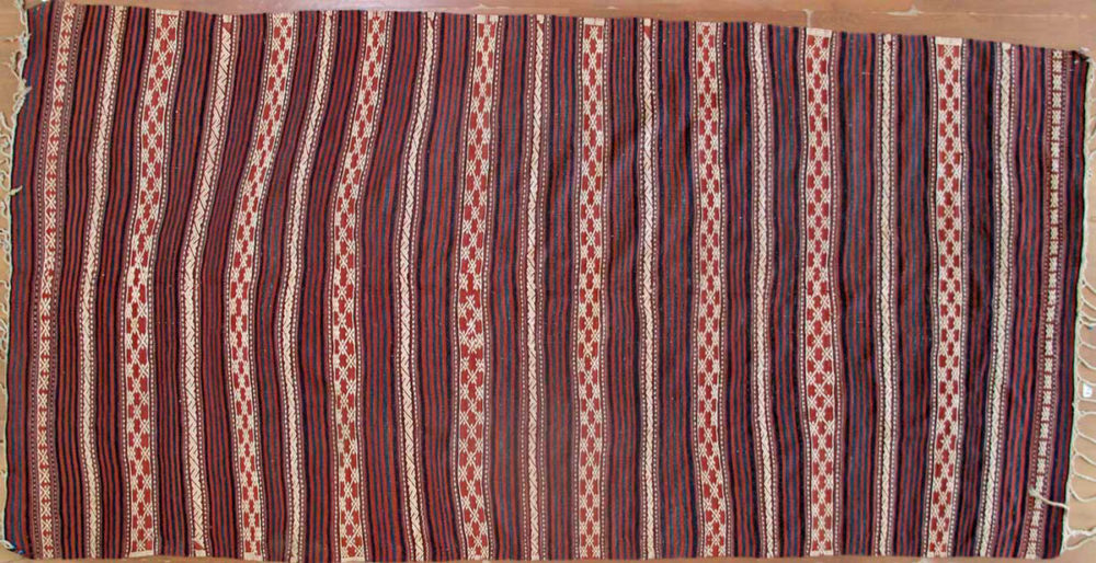 Kilim, Jejim, Bergama, Turkish (4' 9" x 9' 9")