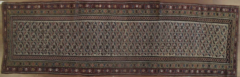 Kurdish, Antique (3' 10'' x 12' 7'')