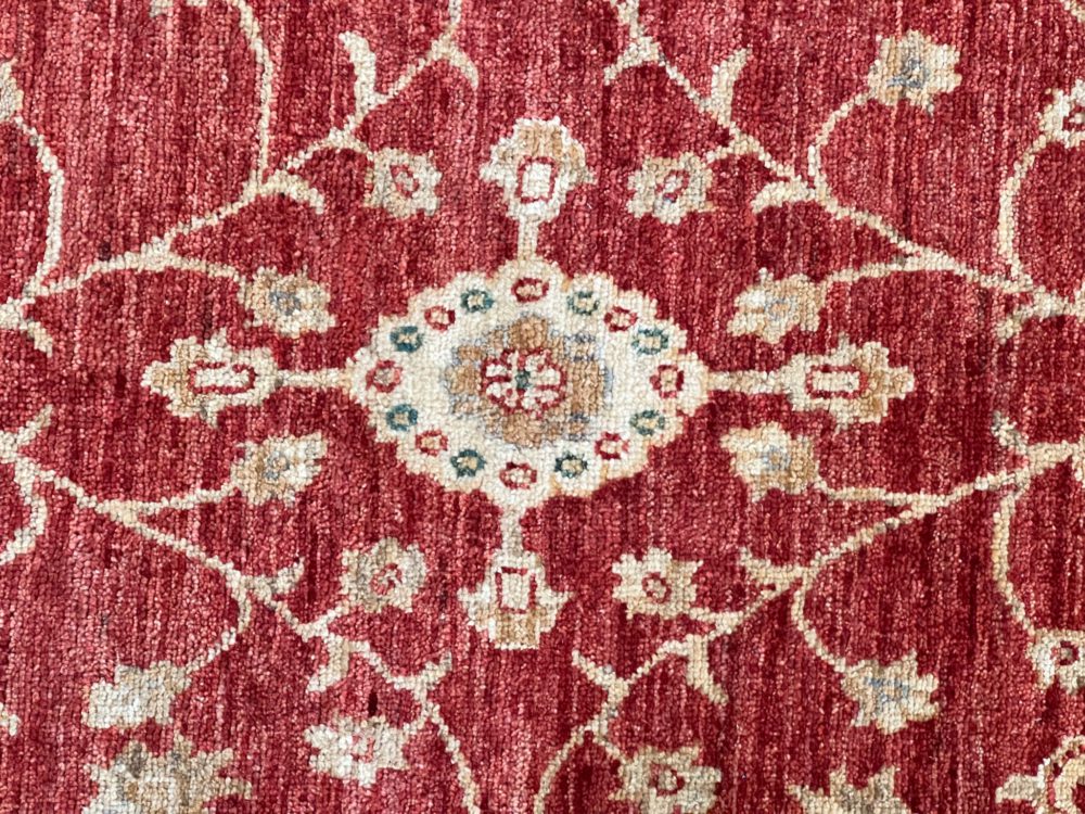 06112 Peshawar Afghan Red Natural Brown 6-8×10-5 | Manoukian Rugs™ cu