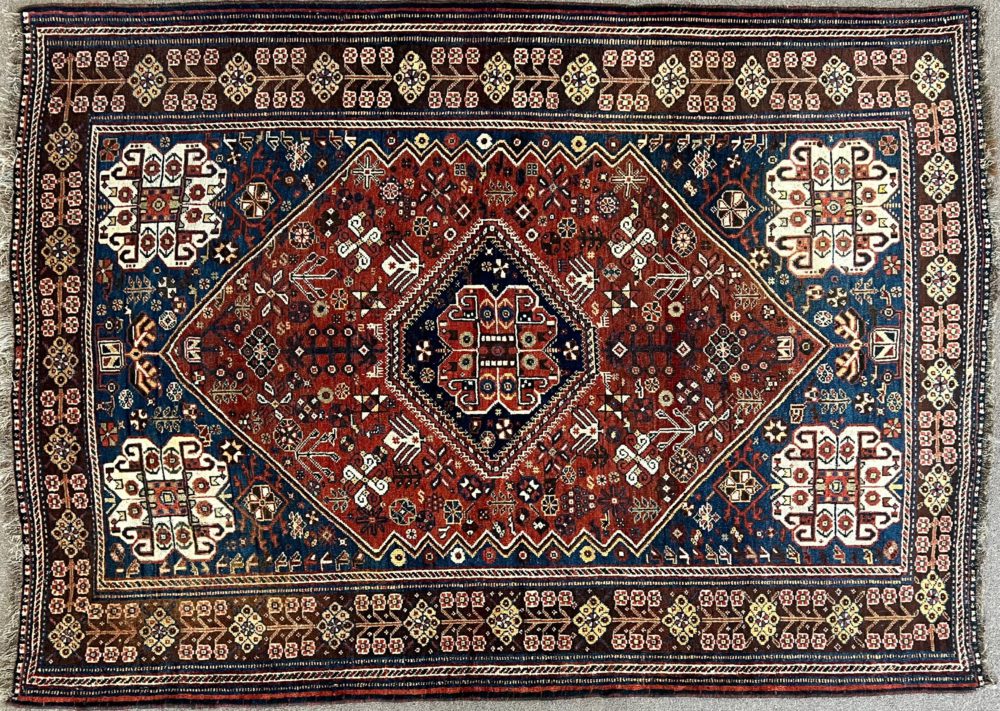 vintage qashgai persian 5x7 ws