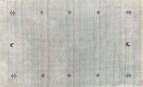 06466 Lori Gabbeh Indian Blue 3x5 ws | Manoukian Rugs™