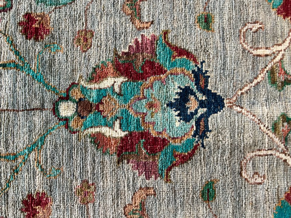 T482 Fine Tribal Beige & Multicolor 8-4x10-1 | Manoukian Rugs™